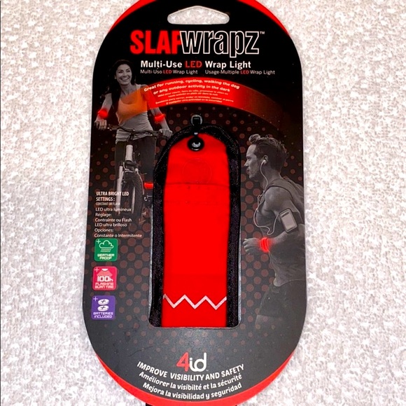 Fitbit versa classic band with light up Slap Wrap wristband NEW Unisex - Picture 5 of 6